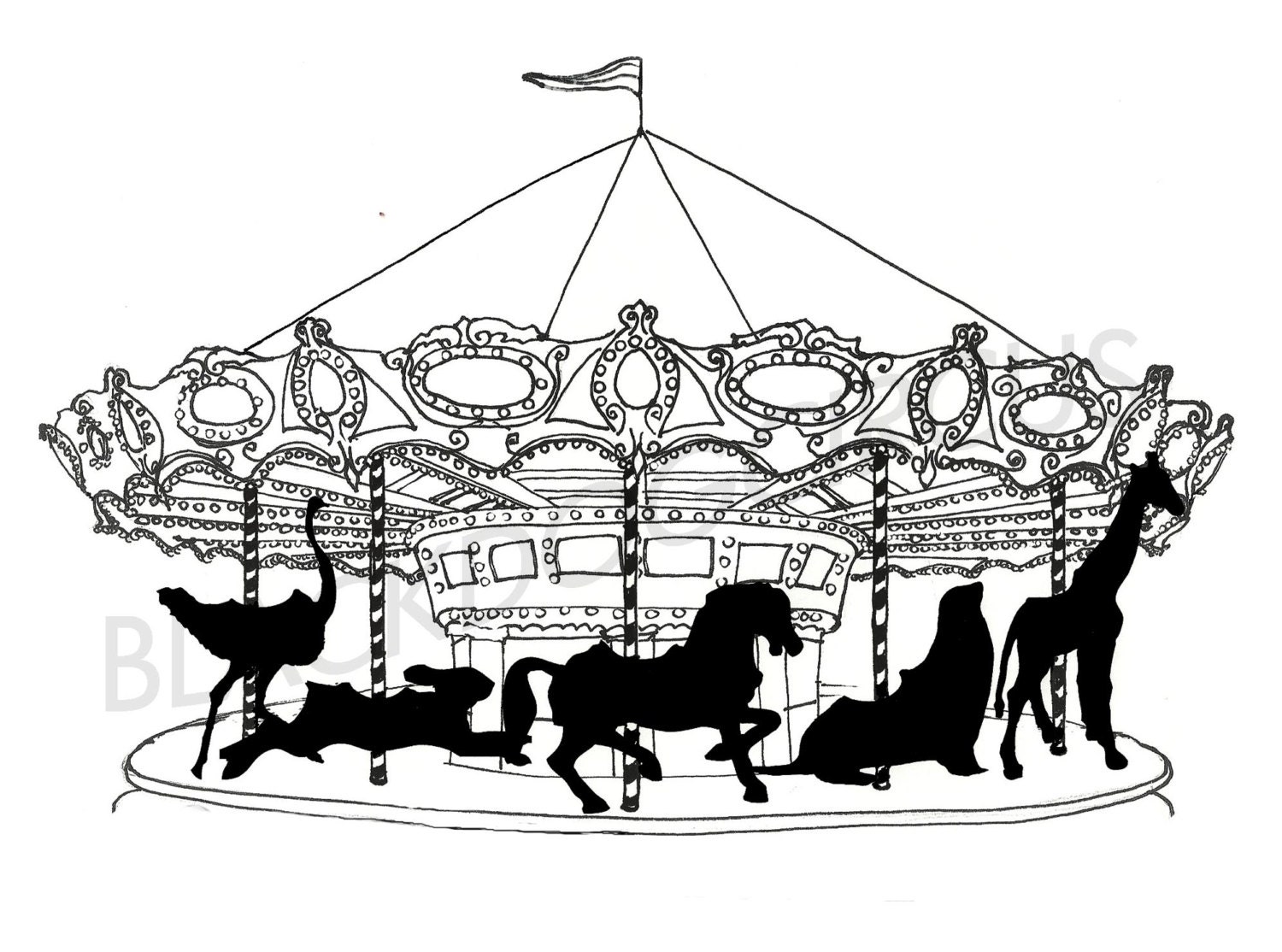 carousel clipart | Hostted