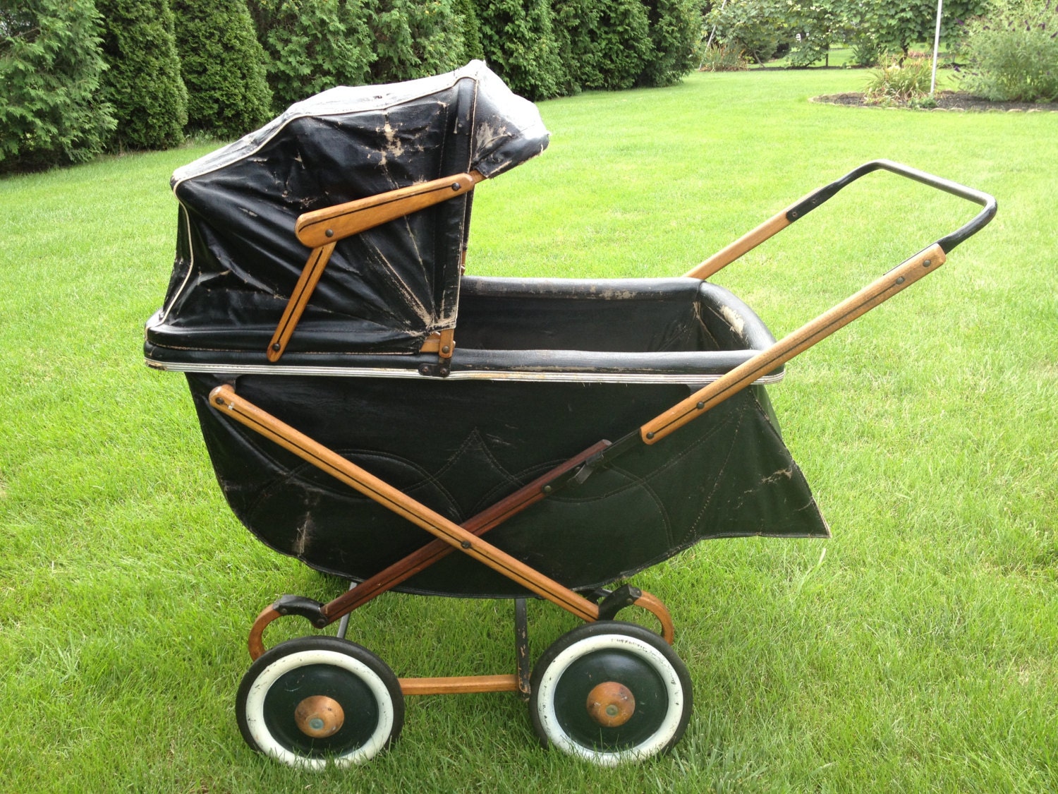 Reduced Antique Baby Carriage Pram