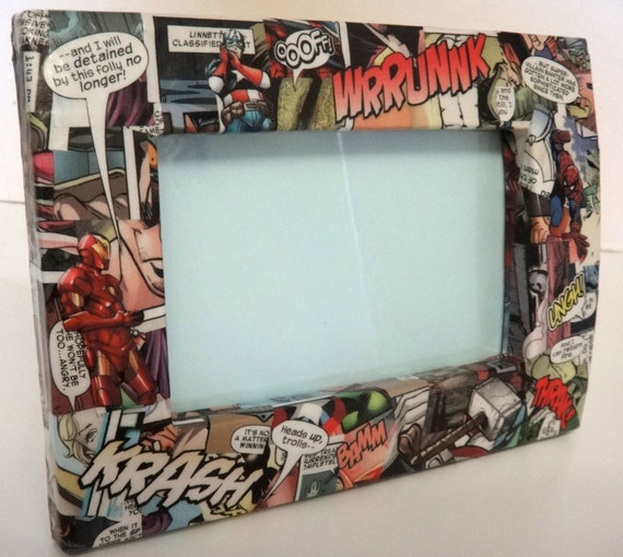 Items similar to Photo Frame, Custom Made Comic Book on Etsy