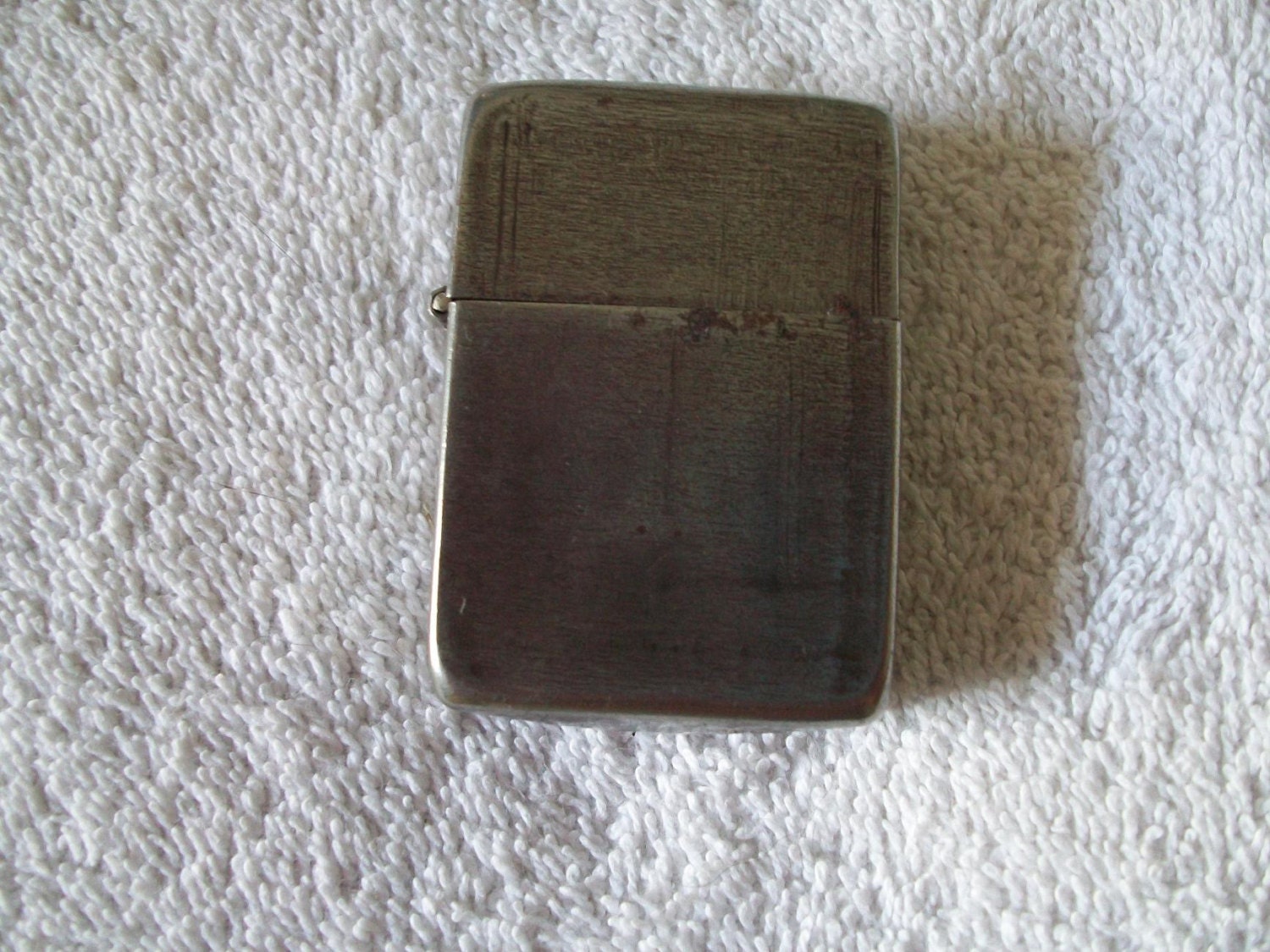 Vintage Lighter 1942 1945 Zippo Black Crackle Zippo 3 Barrel