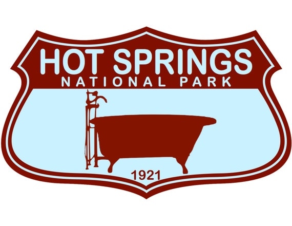 hot springs national park sign