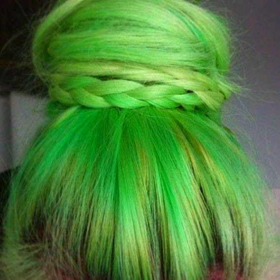 Items similar to SALE - HAIR CHALK: Lime Green ...