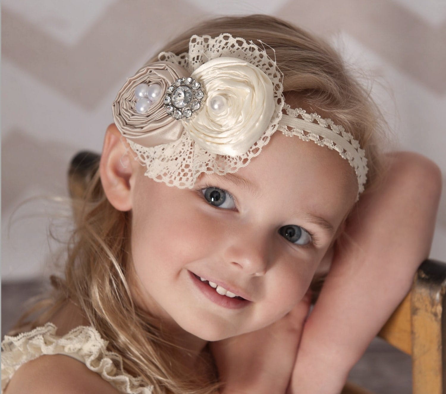  Flower  Girl  Headband  Baby Headband  Baby Headbands  by KidsAmore