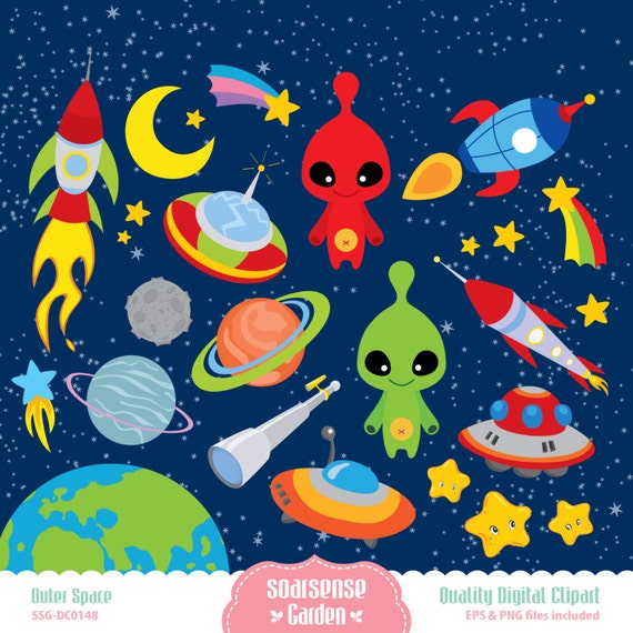 outer space clipart - photo #13