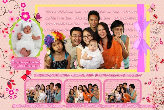 Baptism Photo Booth Template 4x6 Photo Booth Template For Christening Birthday Or Other Baptism Photo Booth Template 4x6 Photo Booth Template For Christening Birthday Or Other