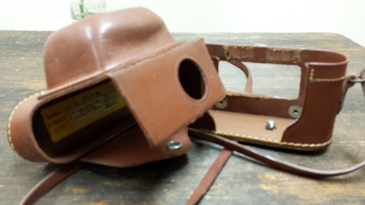 Kodak Leather Camera Case by FourDayFinds on Etsy