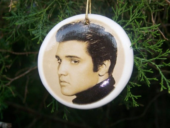 Christmas Tree ornament of Elvis Presley