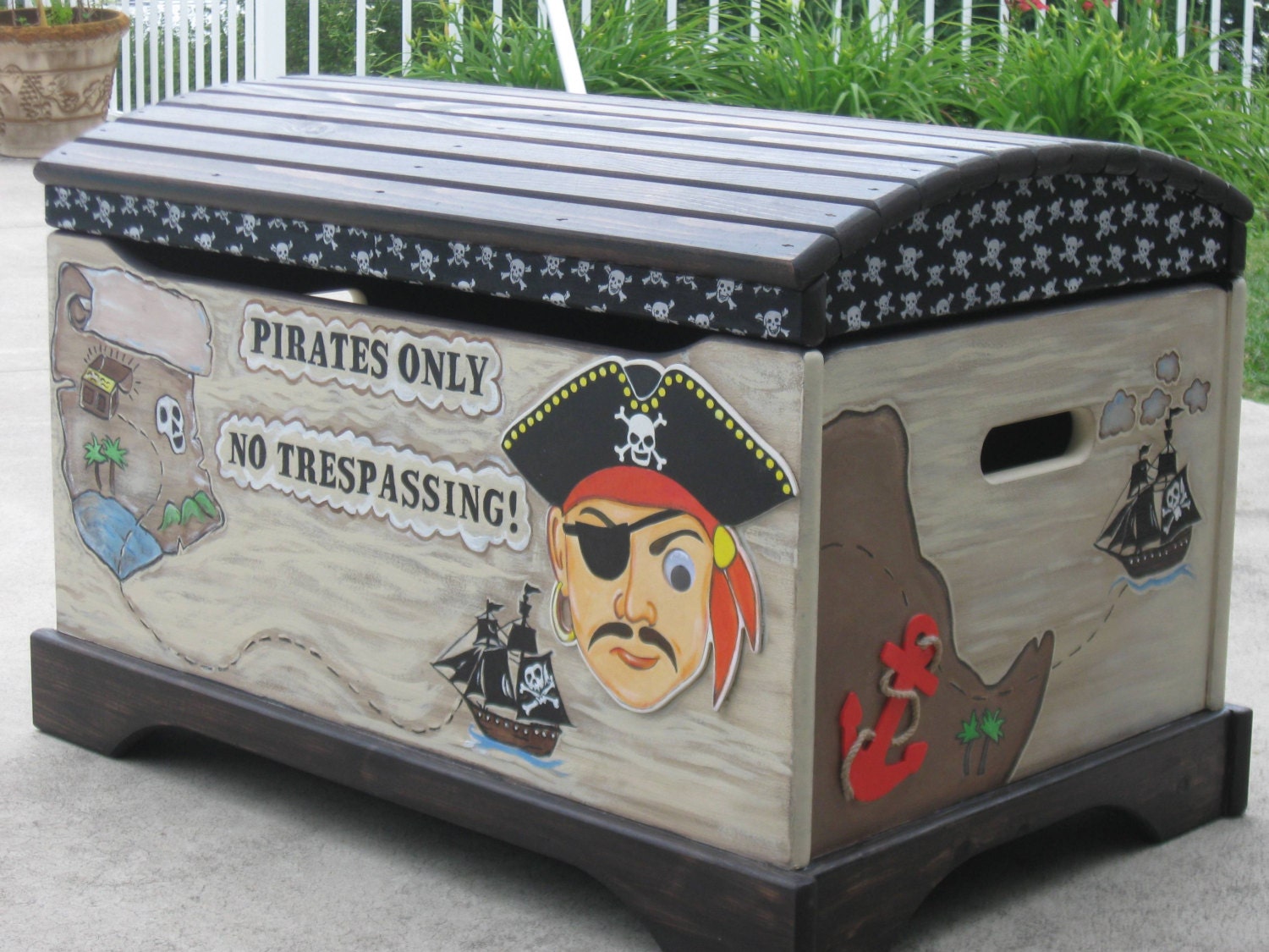 pirate toy storage