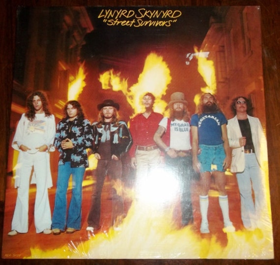 Lynyrd Skynyrd Street Survivors Flame Cover original 1977