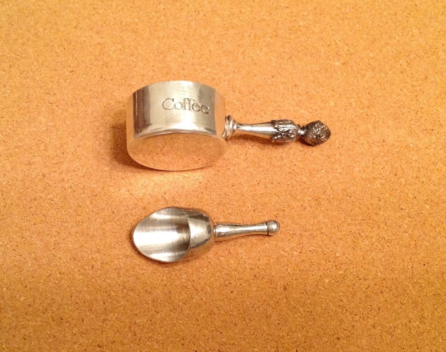 Vintage Towle EP 3232 Silverplate Coffee Scoop Measuring Cup