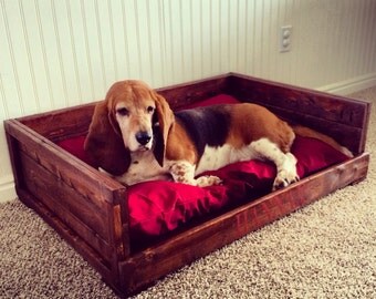 SALE!! Wood Pet Bed - Dog bed - Cat bed - Pet Bed