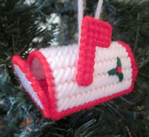SmallMail Ornament Mailbox Ornament Christmas Mailbox