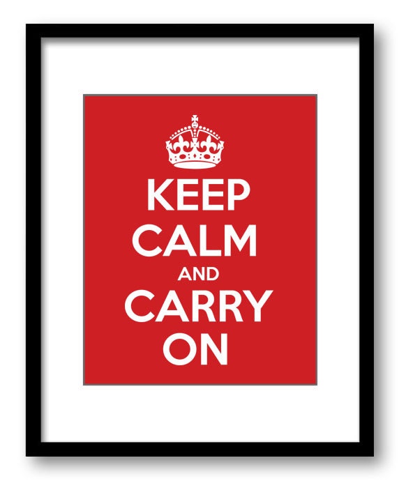 keep calm and carry on clipart - photo #50