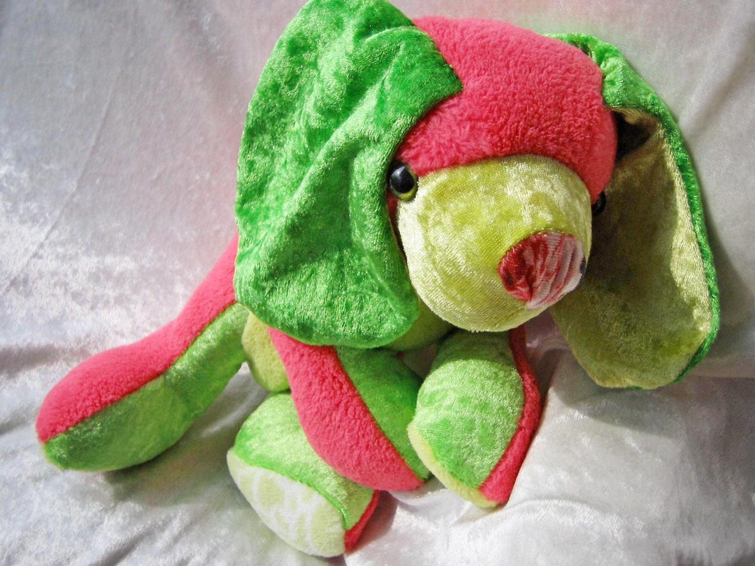 watermelon dog toy plush