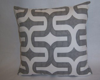 PREMIER PRINT, Pillow Cover Embrace Storm, White 18" x 18"