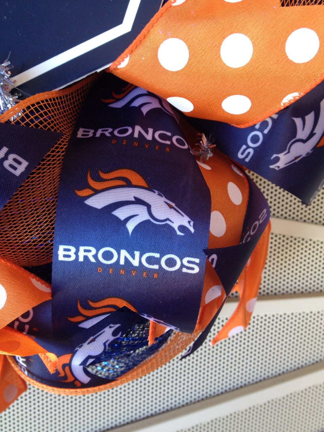 Denver Broncos Wreath