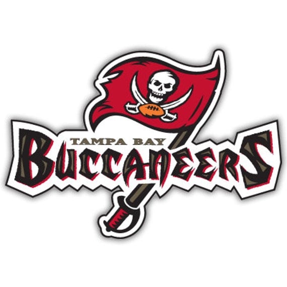 Tampa Bay Buccaneers NFL Football sticker decal 5 x