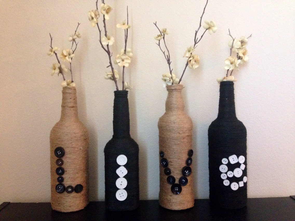 Decorative Recycled Bottles LIVE