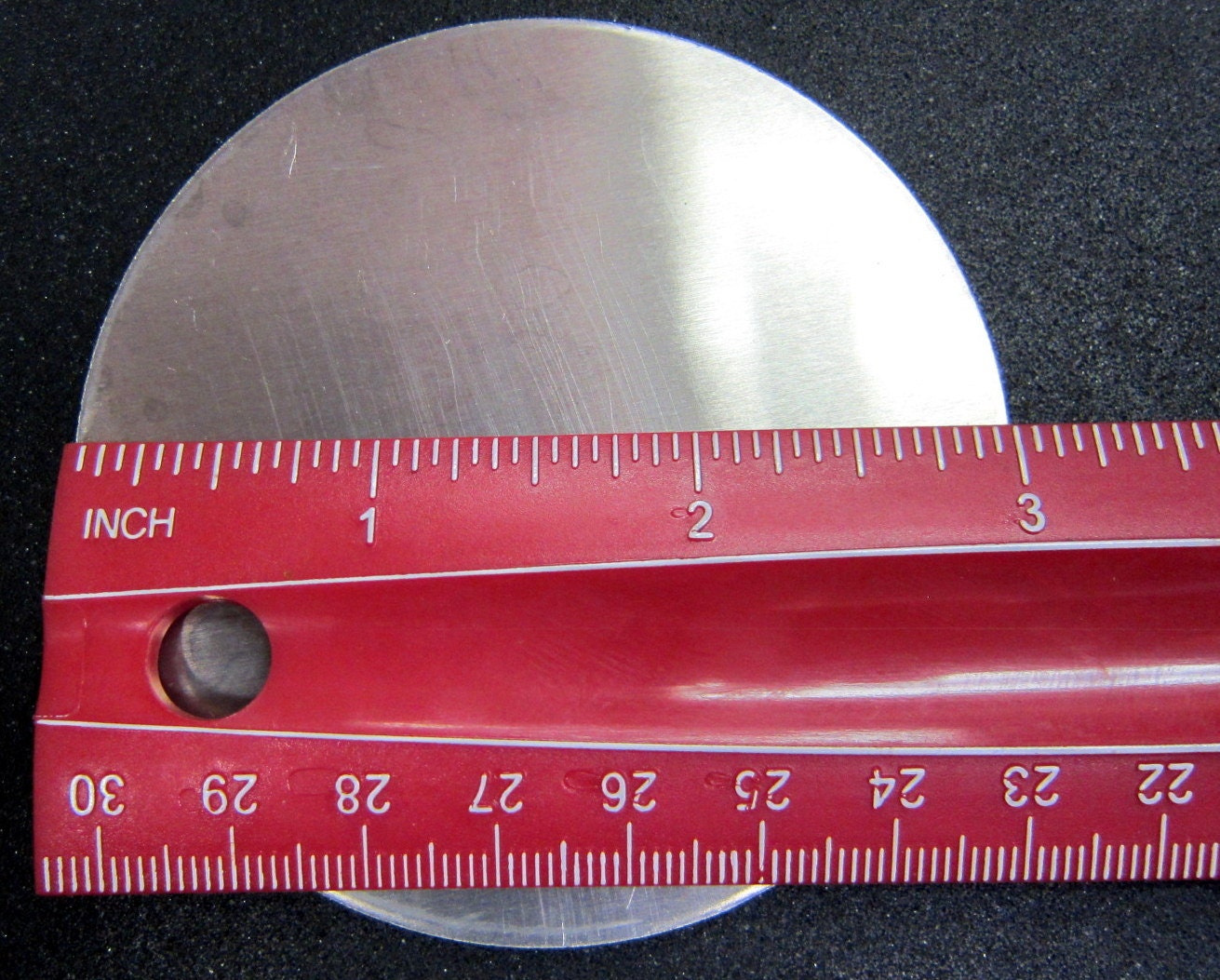 ALUMINUM Huge Round Disc Blanks 3 Round Disc Blanks