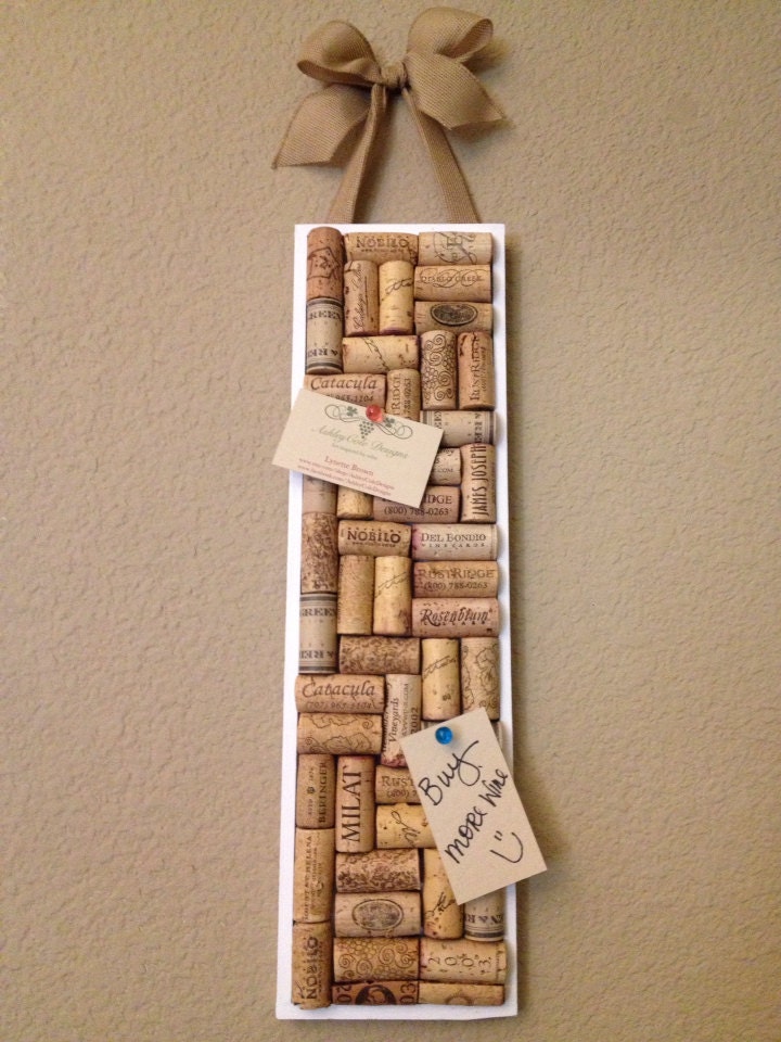 Wine cork board