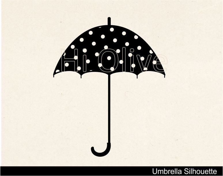 umbrella silhouette clip art - photo #16