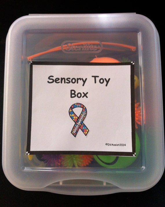 Autism Sensory Toy Box by MyAutismStore on Etsy