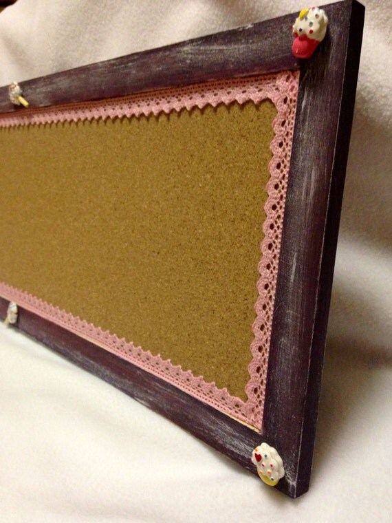 Items similar to Girls push pin board pink and purple push pin boards