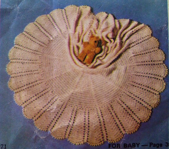 Items similar to Vintage Crochet Pattern - Circular Mother ...