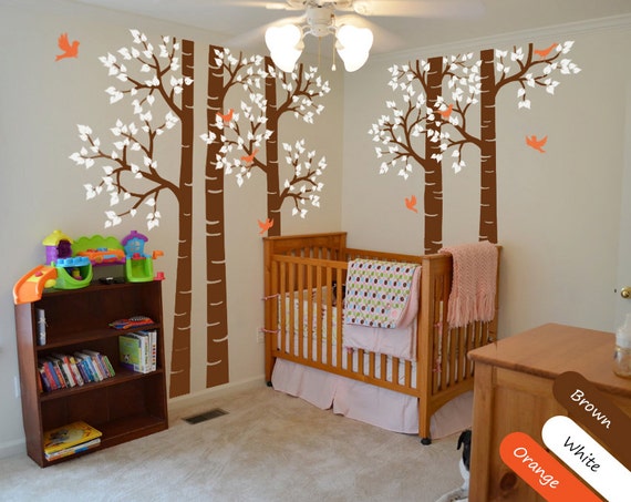 Créative arbre de pépinière avec cute oiseaux et par studioquee