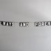 always and forever / vintage modern bunting