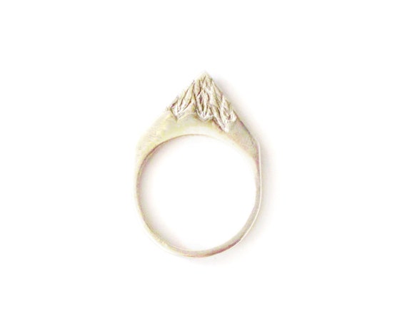 Sterling Silver Mountain Ring