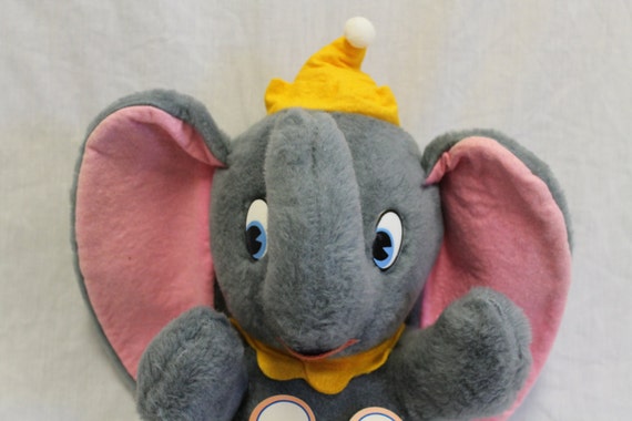 Vintage Walt Disney Dumbo Stuffed Animal Plush Toy