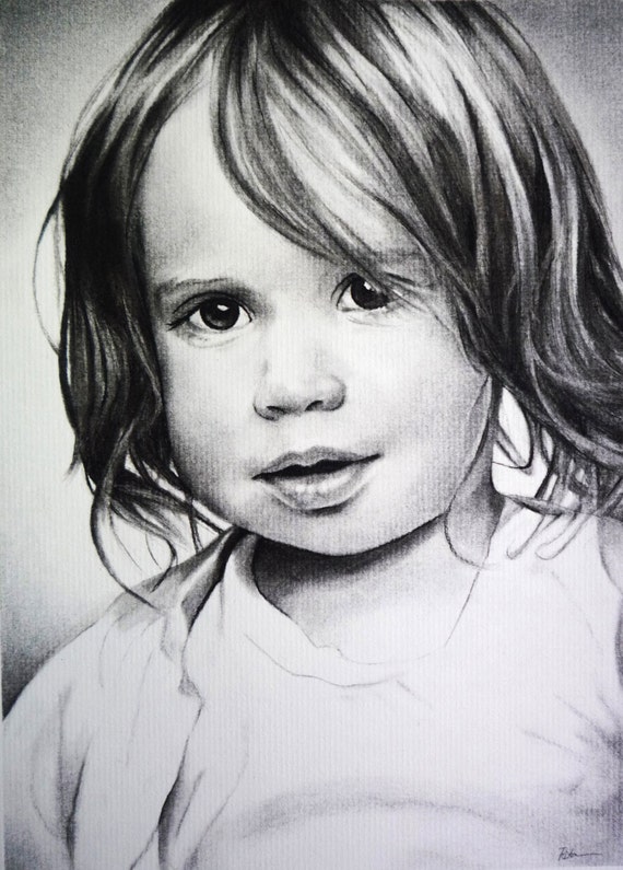 Children Portraits by commission Comission a custom portrait