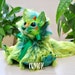 CUSTOM Dragon fox plush doll - Fluffy, Squishy, Cuddly, Adorable