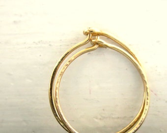 Gold Hoop Earrings, Delicate Hoop Earrings, Classic 14k Gold Creoles, Gold Earrings, Timeless Earrings, Gold Jewelry, Venexia Jewelry