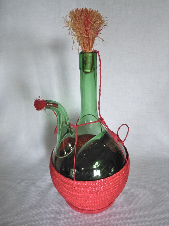 Vintage Italian Wine Carafe with Ice Compartment by 2cool2toss