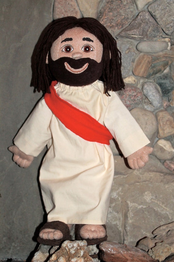 jesus stuffed toy