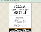 New Years Eve Party Invite Printable PDF file Il_170x135