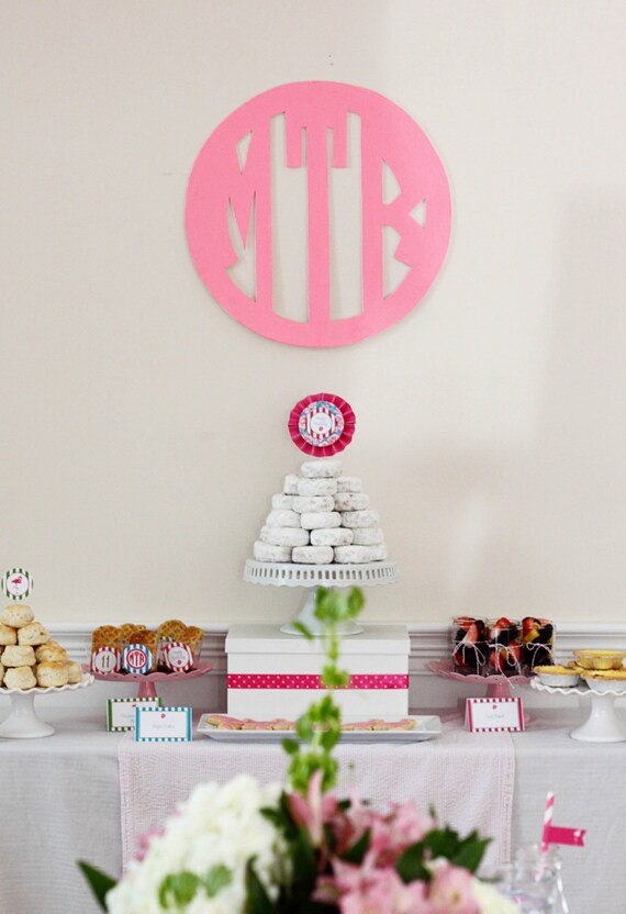 PRINTABLE PARTY COLLECTION - Lilly Inspired Flamingo Collection - Mirabelle Creations Il_570xn