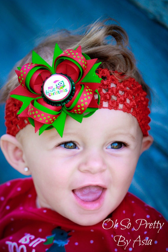 Baby christmas bows A baby hair bow can transform your little girl into a princess just by placing them onto her head. You can find large varieties of bows at Princess Bowtique. They .