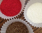 Gingerbread Nonpareil Sprinkles Red Brown White 4.5oz Il_170x135