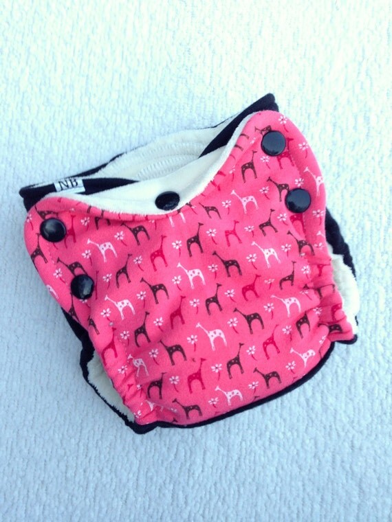 GBW fitted cloth diaper NB by GBWClothDiapers on Etsy