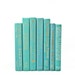 AQUA Decorative Books, Table Settings, Blue Green Wedding decor, Centerpiece, Home Book Decor, GIft, Book Collection Set, Interior Design,