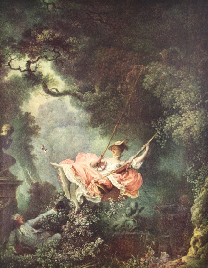 Fragonard The Swing by Fragonard Painting Masterpiece 1939
