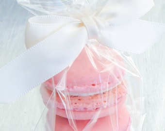 French Macaron Wedding Favor (2) Authentic French Macaroon Cookies