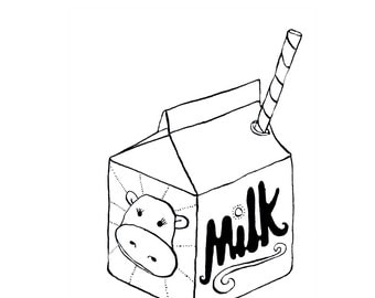 Popular items for milk carton on Etsy