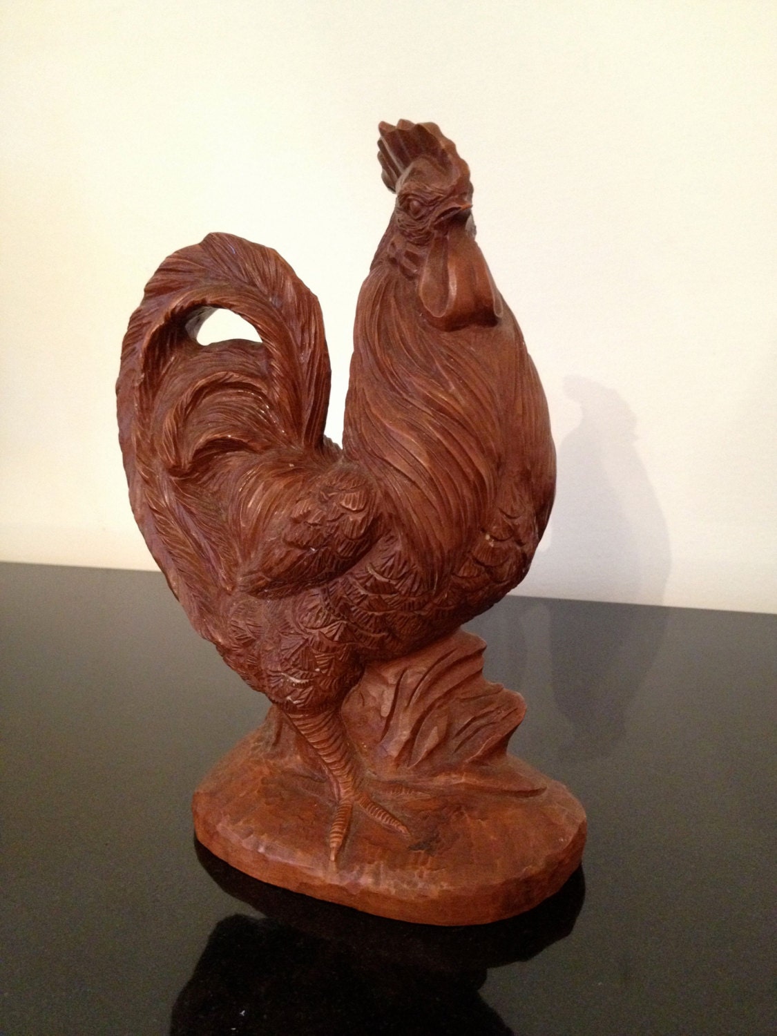 resin rooster