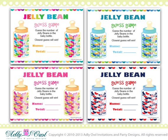 Colorful Jelly Beans Guess Game How Many Jelly Beans Game For Baby Colorful Jelly Beans Guess Game How Many Jelly Beans Game For Baby