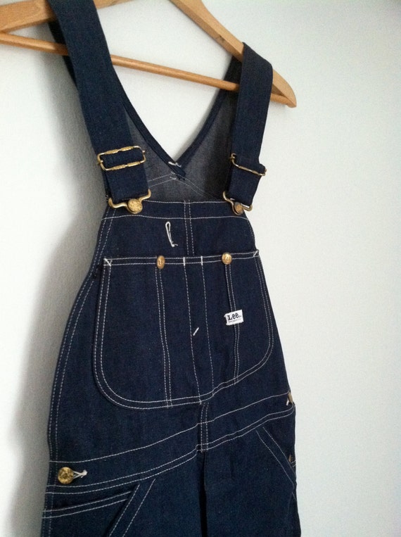 Vintage 1949 Lee Bib Overalls Jelt Denim Size 32 x 30