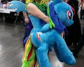 life size rainbow dash